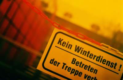 Kein Winterdienst ! by Erik