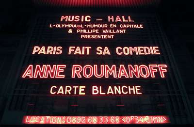 Anne Roumanoff by Erik