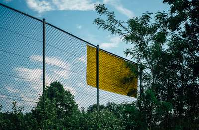 Yellow Banner by Erik