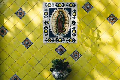 Mary And Angels by Erik