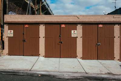 Three Garages by Erik