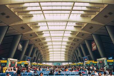 Train Station by Jens