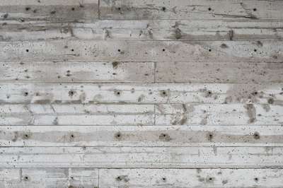 Board Formed Concrete by Erik