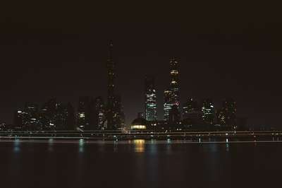 Night Skyline by Jens