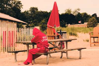 Beach Lifeguard by Erik
