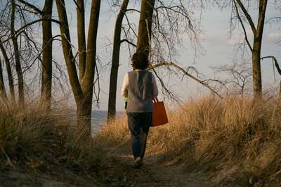 Red Beach Bag by Erik