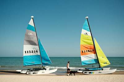 Two Hobie Cats by Erik
