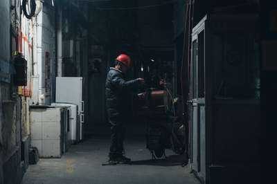 Red Hard Hat by Jens