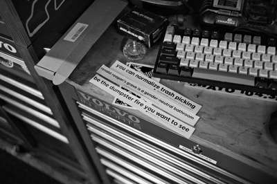 Be The Dumpster Fire by Erik