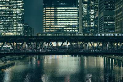 Wells Street Bridge by Erik