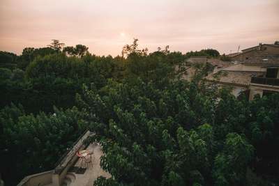 Sunset Dinner Table by Jens
